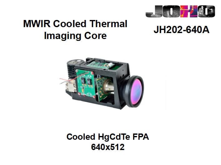 Mwir Cooled Infrared Thermal Imaging Camera Module 640X512 Pixel